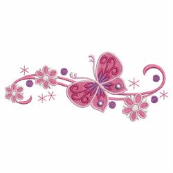 Heirloom Butterfly Borders 01(Md) machine embroidery designs
