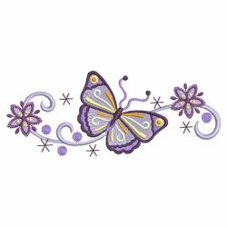 Heirloom Butterfly Borders 03(Md) machine embroidery designs