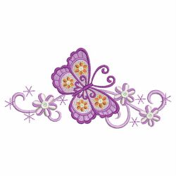 Heirloom Butterfly Borders 04(Lg) machine embroidery designs