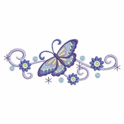 Heirloom Butterfly Borders 07(Md) machine embroidery designs