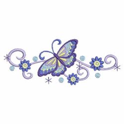 Heirloom Butterfly Borders 07(Lg)