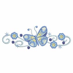 Heirloom Butterfly Borders 09(Md) machine embroidery designs