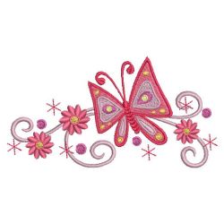 Heirloom Butterfly Borders 10(Md) machine embroidery designs