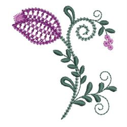 Heirloom Flower Buds 05 machine embroidery designs