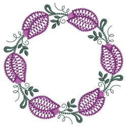 Heirloom Flower Buds 09 machine embroidery designs