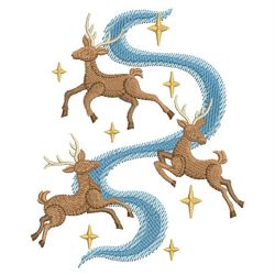 Leaping Reindeers 07(Sm) machine embroidery designs