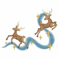Leaping Reindeers 08(Lg) machine embroidery designs