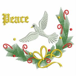 Christmas Doves 01(Lg) machine embroidery designs