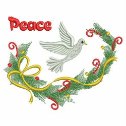 Christmas Doves 02(Lg) machine embroidery designs