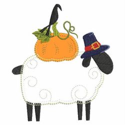 Applique Folk Sheep 03