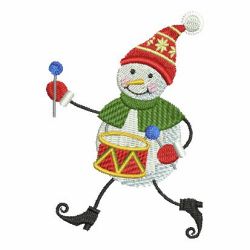 Stick Snowman 09 machine embroidery designs