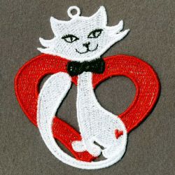 FSL Valentine Cats 03 machine embroidery designs