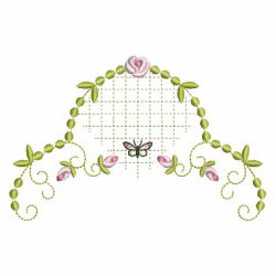 Heirloom Rose Decor 2(Md) machine embroidery designs