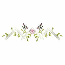 Heirloom Rose Decor 2 07(Sm) machine embroidery designs