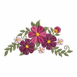 Flower Beauties 01(Md) machine embroidery designs