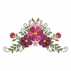 Flower Beauties 02(Md) machine embroidery designs
