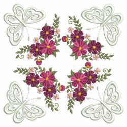 Flower Beauties 07(Md) machine embroidery designs