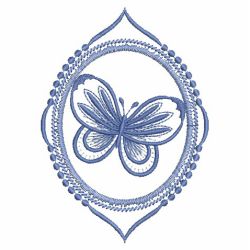 Butterfly Cameos 01(Md) machine embroidery designs