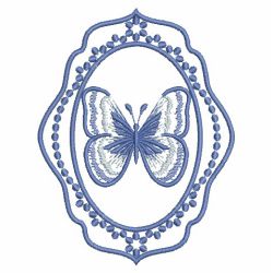 Butterfly Cameos 03(Md) machine embroidery designs