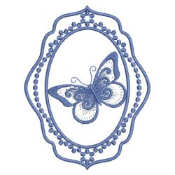 Butterfly Cameos 08(Md) machine embroidery designs