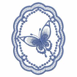 Butterfly Cameos 10(Lg) machine embroidery designs
