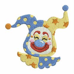 Clowns 09 machine embroidery designs