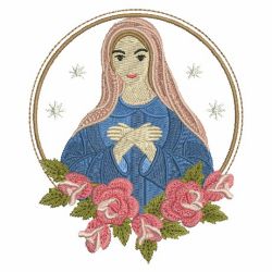 Mary machine embroidery designs