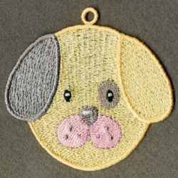 FSL Cute Animal Face 03 machine embroidery designs