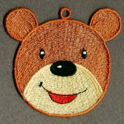 FSL Cute Animal Face 06 machine embroidery designs