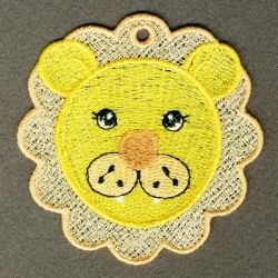 FSL Cute Animal Face 10 machine embroidery designs