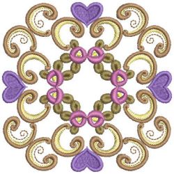 Rose Heart Blocks 04 machine embroidery designs