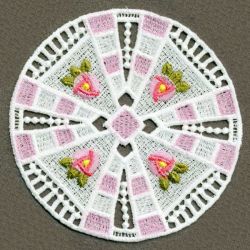 FSL Rose Coasters 08 machine embroidery designs