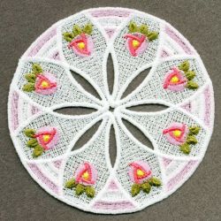 FSL Rose Coasters 09 machine embroidery designs