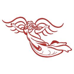 Angel Outlines(Lg) machine embroidery designs