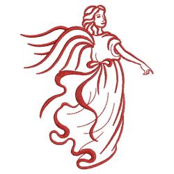Angel Outlines 04(Lg) machine embroidery designs