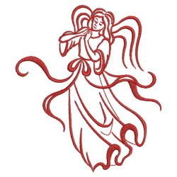Angel Outlines 06(Md) machine embroidery designs