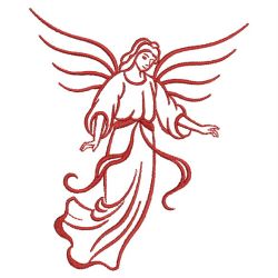 Angel Outlines 07(Sm) machine embroidery designs