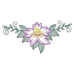 Vintage Flowers 2(Md) machine embroidery designs
