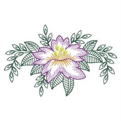 Vintage Flowers 2 03(Lg) machine embroidery designs