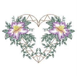 Vintage Flowers 2 04(Sm) machine embroidery designs