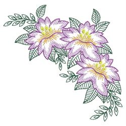 Vintage Flowers 2 06(Lg) machine embroidery designs