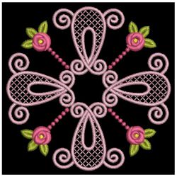Lacy Rose Quilt 01(Sm) machine embroidery designs