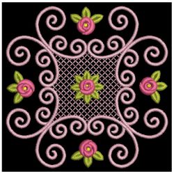 Lacy Rose Quilt 05(Lg) machine embroidery designs