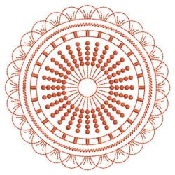 Candlewick Redwork Quilt 08(Lg)