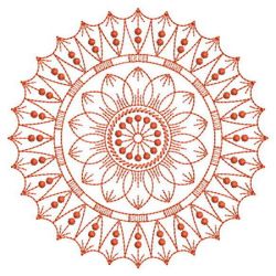 Candlewick Redwork Quilt 10(Lg)