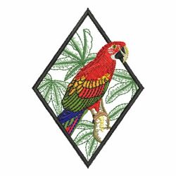 Parrots 2 02 machine embroidery designs