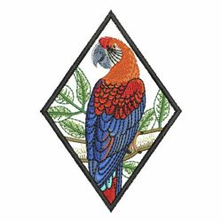 Parrots 2 03 machine embroidery designs