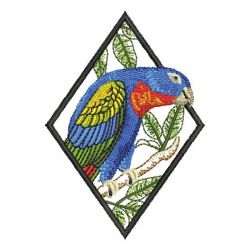 Parrots 2 04 machine embroidery designs