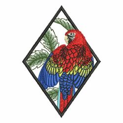 Parrots 2 05 machine embroidery designs