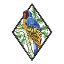 Parrots 2 09 machine embroidery designs